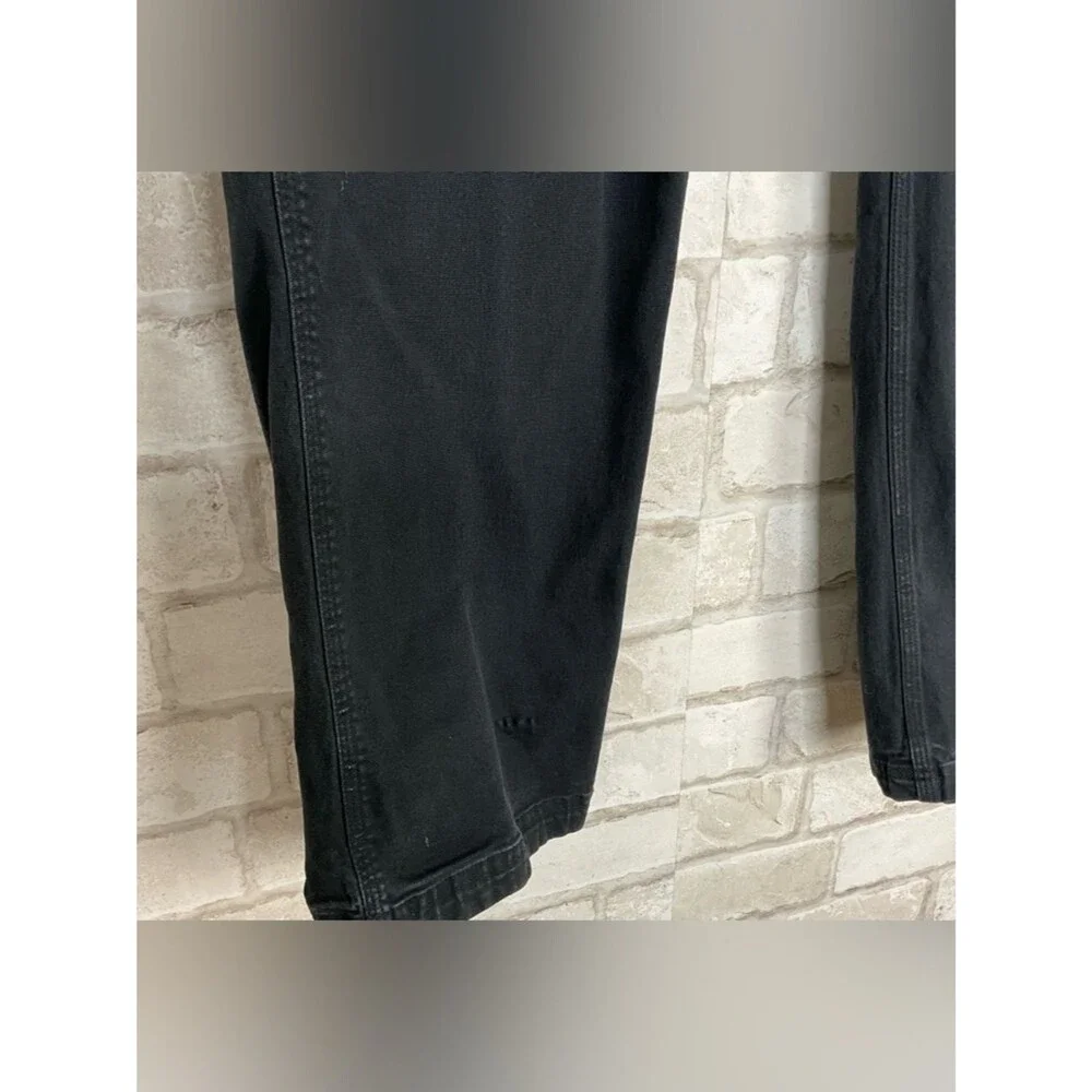 Duluth Curvesetter Waistband Black Cargo Utility Pants Size 12X29